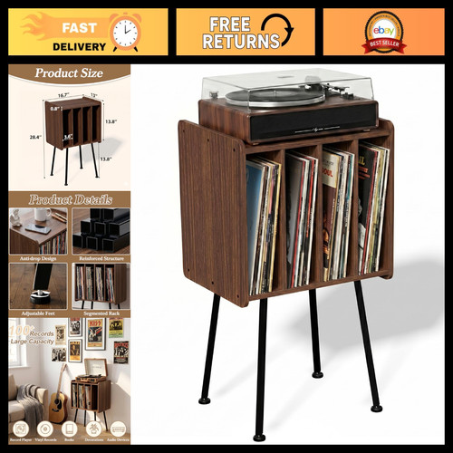 Stylish record player stand - record,