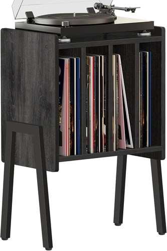 Record player stand - record,