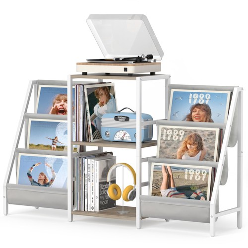 Record player stand - player, vinyl