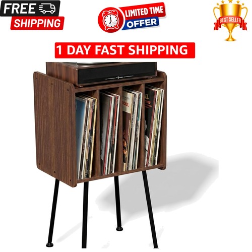 Record player stand - record,