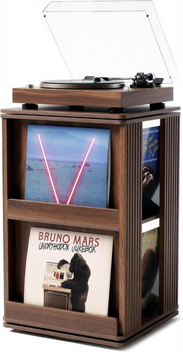Swivel record player stand - swivel,